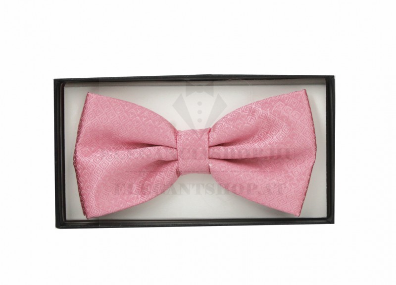      NM Satin Fliege im Geschenkbox - Rosa