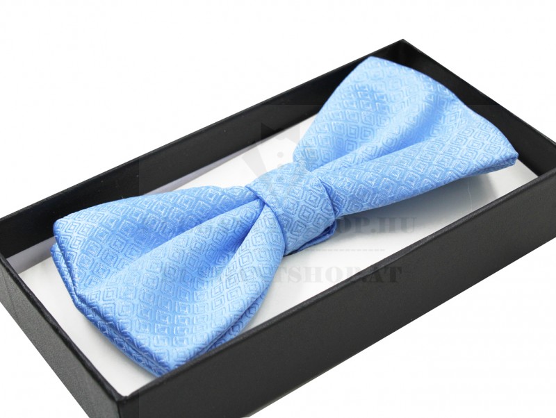      NM Satin Fliege im Geschenkbox - Blau