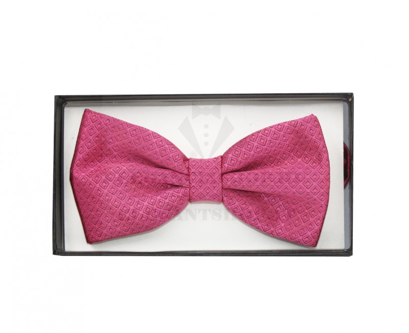      NM Satin Fliege im Geschenkbox - Pink