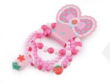 Kinderarmband Erdbeere Schmuck, Haarschmuck