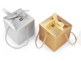 Geschenkbox mit Band und Kordel - 12 St. Geschenke einpacken