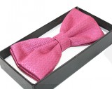      NM Satin Fliege im Geschenkbox - Pink