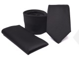           Premium Krawatte Set - Schwarz