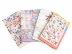Frauen Baumwolle Taschentuch - 6 St. Taschentücher