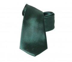        NM Satin Krawatte - Dunkelgrün Unifarbige Krawatten