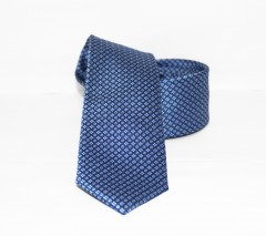          NM Slim Krawatte - Blau gemustert Kleine gemusterte Krawatten