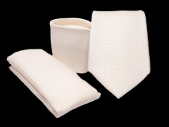           Premium Krawatte Set - Puderig Krawatten