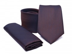           Premium Krawatte Set - Lila Kleine gemusterte Krawatten