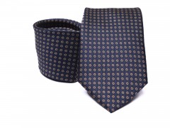         Rossini Premium Krawatte - Blau gepunktet Kleine gemusterte Krawatten